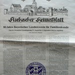 Aichacher Heimatblatt August 2012