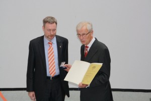 Verleihung der Gatterermedaille an Dr. Peter Düsterdieck