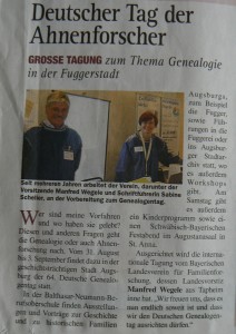 Sonntagsblatt Augsburg 26.08.2012