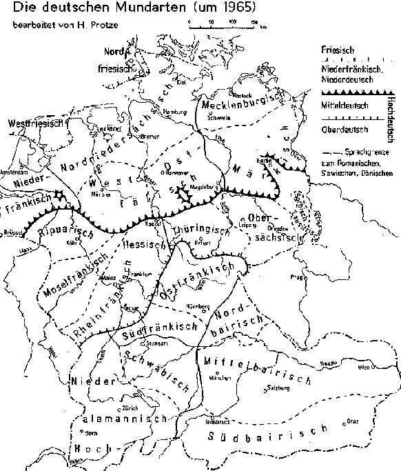 Die
deutschen Mundarten [18 kB]